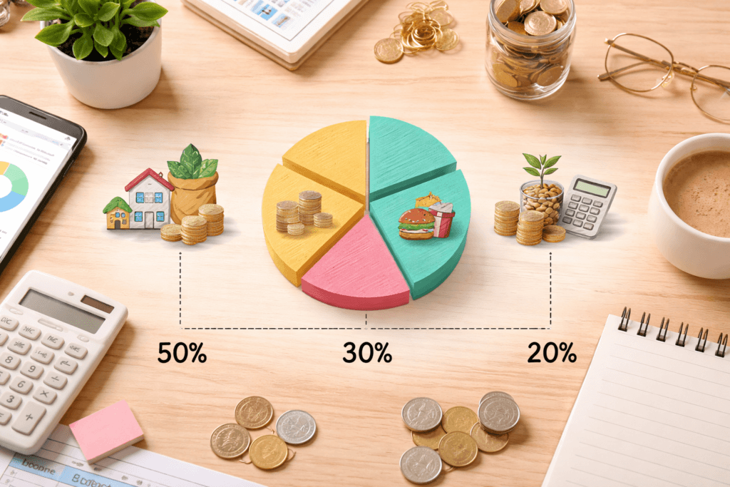 50/30/20 budget rule