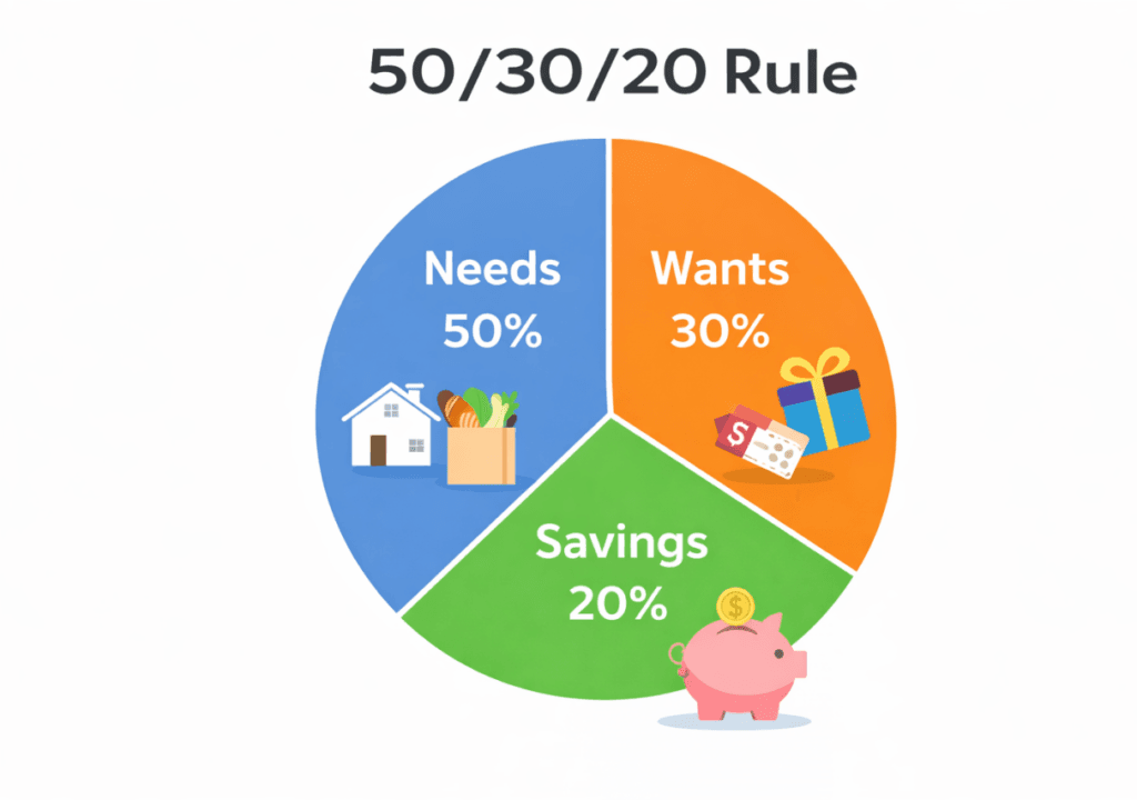 50 30 20 rule budgeting