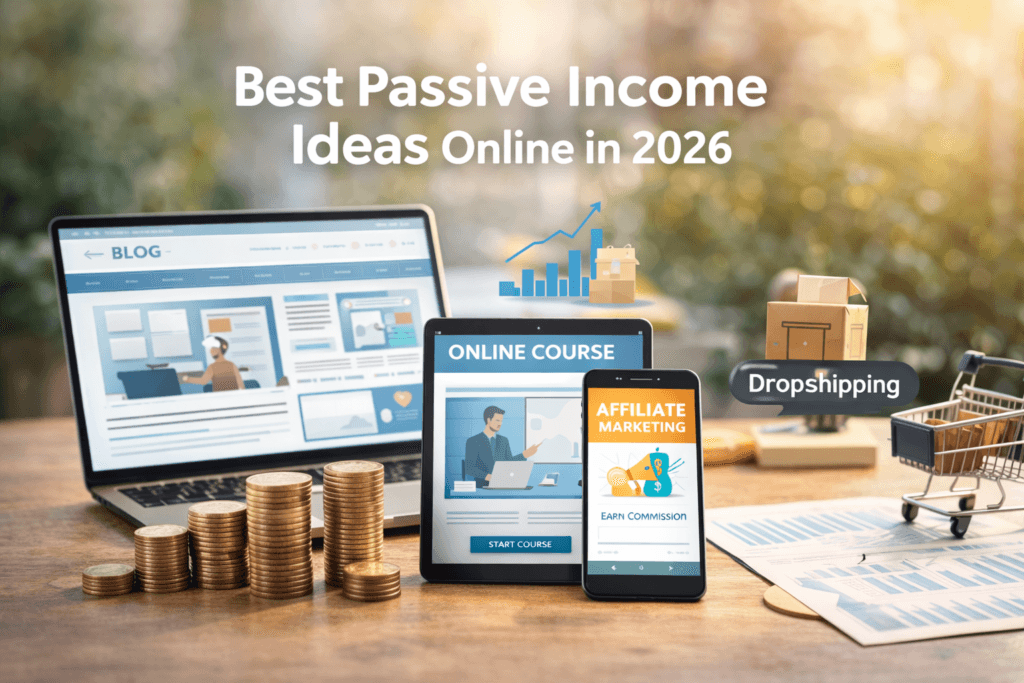 how to build  passive income online
